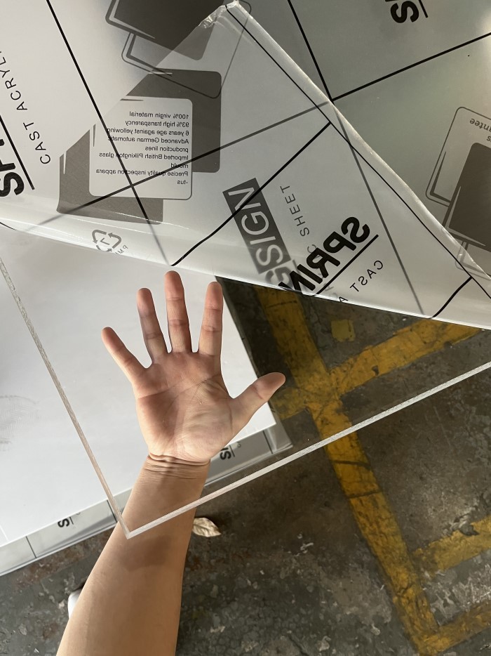 4ftx8ft Transparent Cast Acrylic Sheet