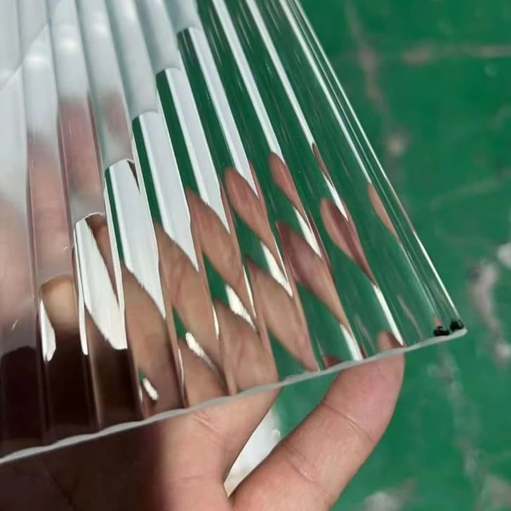Fluted Acrylic Sheet Cut To Size